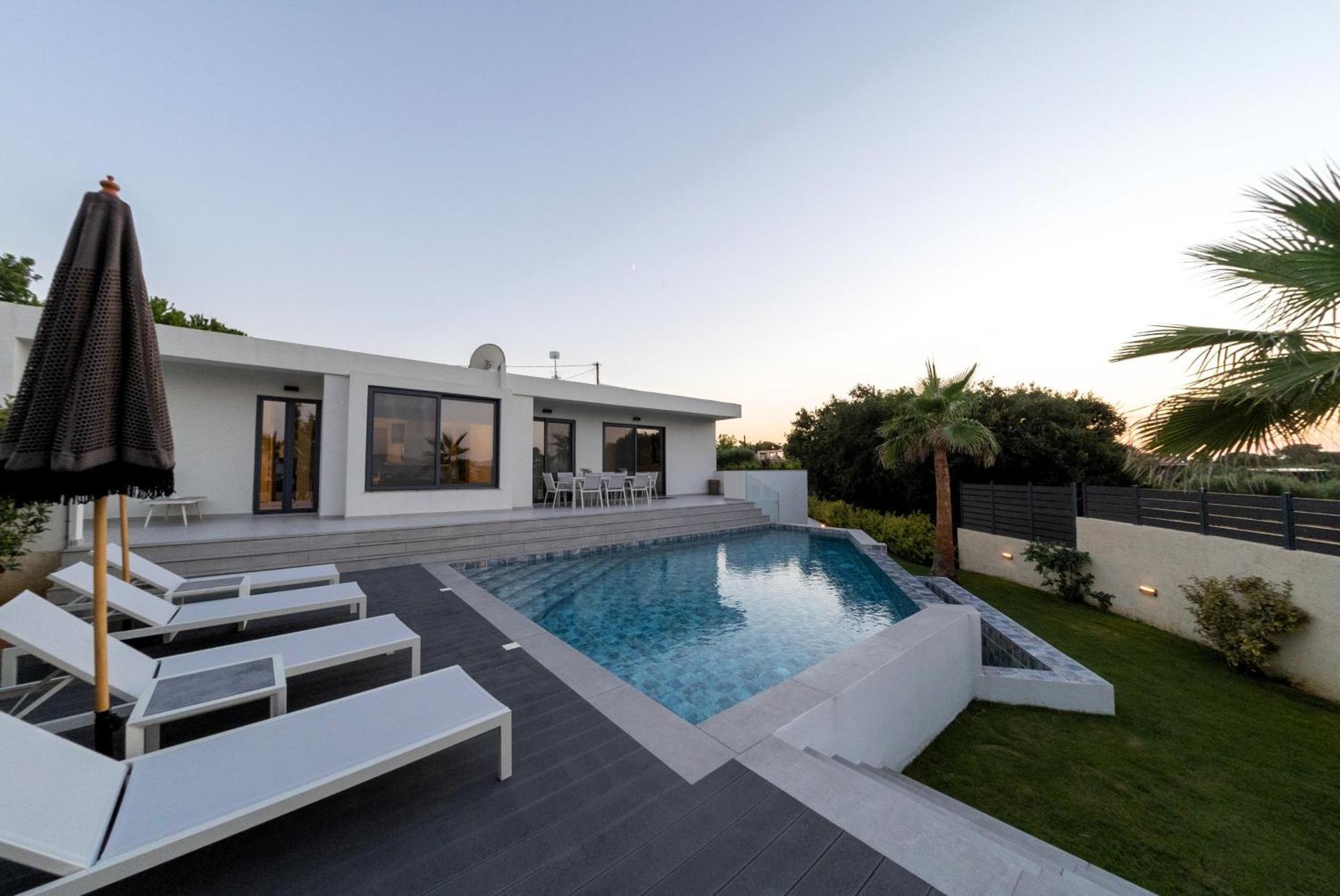 Kyamon Estate Luxury Villa Hriszí Aktí Haniá Kültér fotó