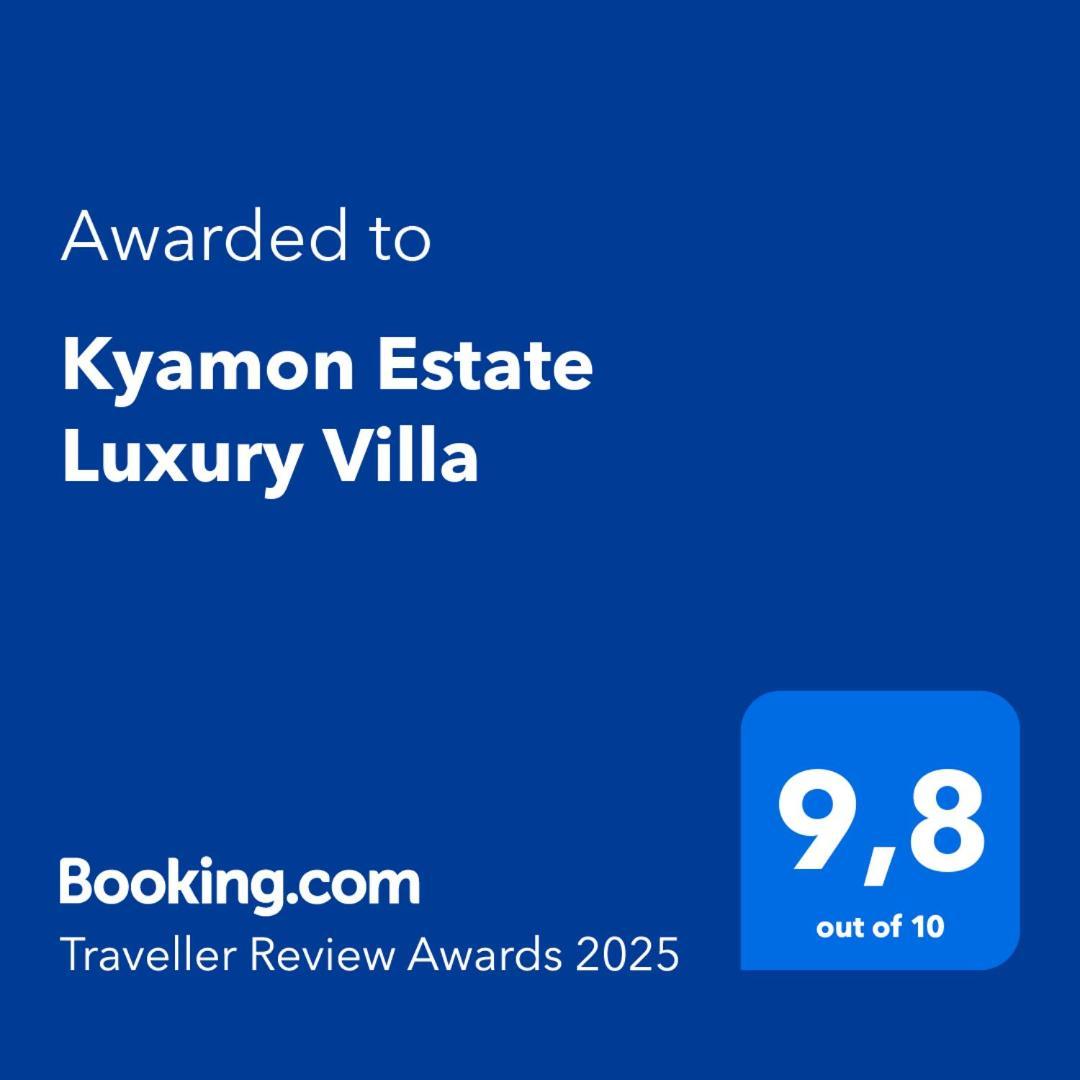Kyamon Estate Luxury Villa Hriszí Aktí Haniá Kültér fotó