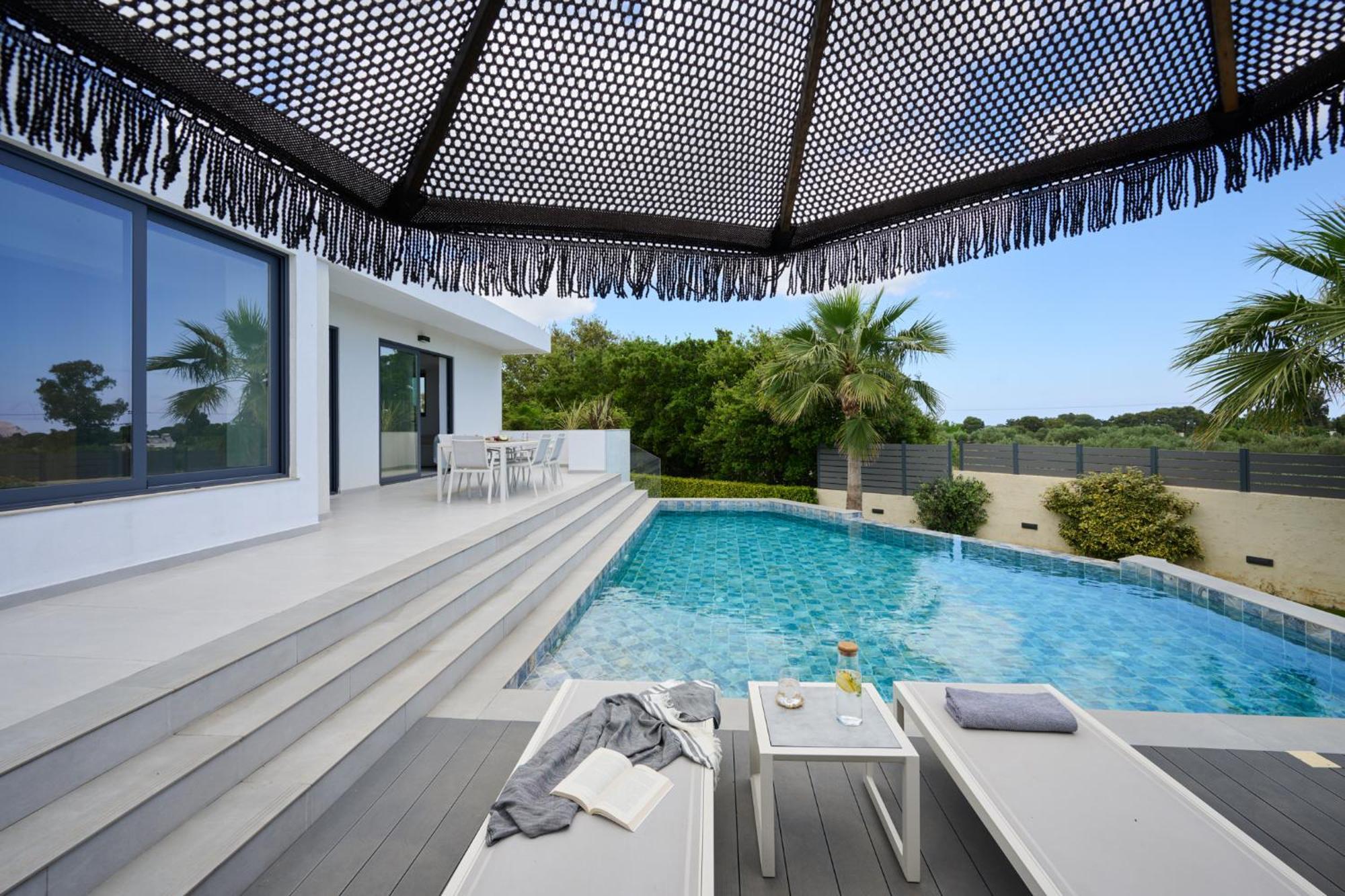 Kyamon Estate Luxury Villa Hriszí Aktí Haniá Kültér fotó